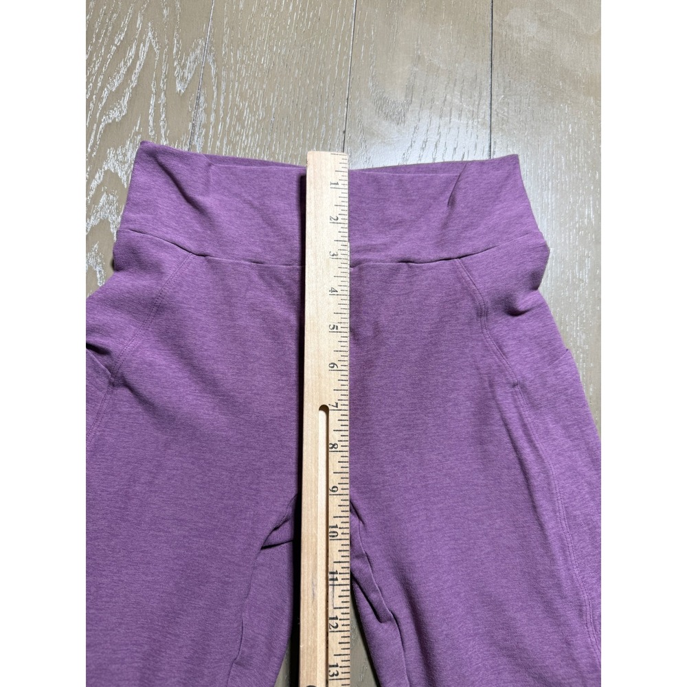 Bombshell Sportswear Leggings Womens Small Purple Heathered Scrunch Butt Pockets - Picture 7 of 13